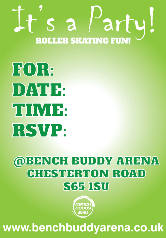 Party Invite Green
